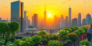 Microgranjas Urbanas: Alimentos Locales, Inversiones Verdes