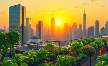 Microgranjas Urbanas: Alimentos Locales, Inversiones Verdes